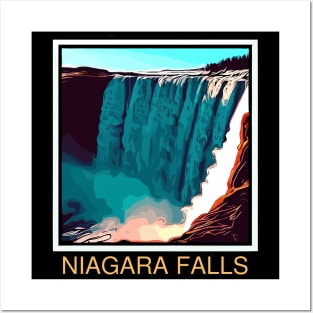 Niagara falls canada Posters and Art